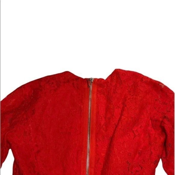 H&M Red Lace Mini Dress - Picture 8 of 10